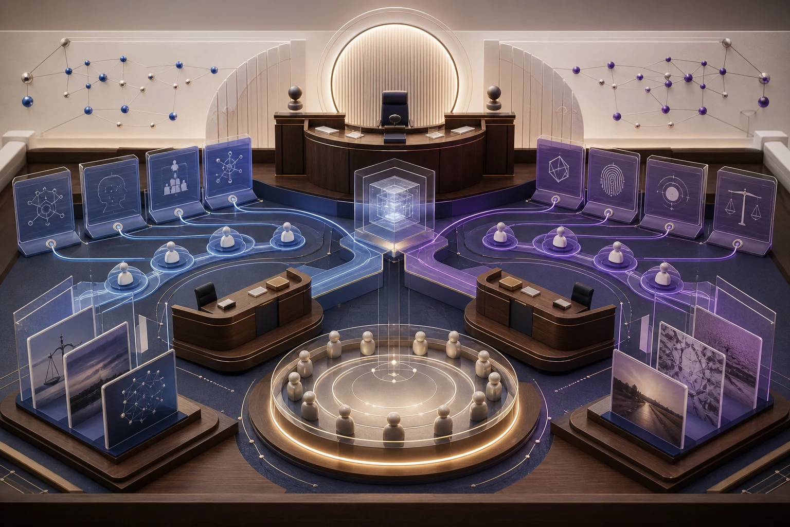 AI Courtroom Simulator project overview