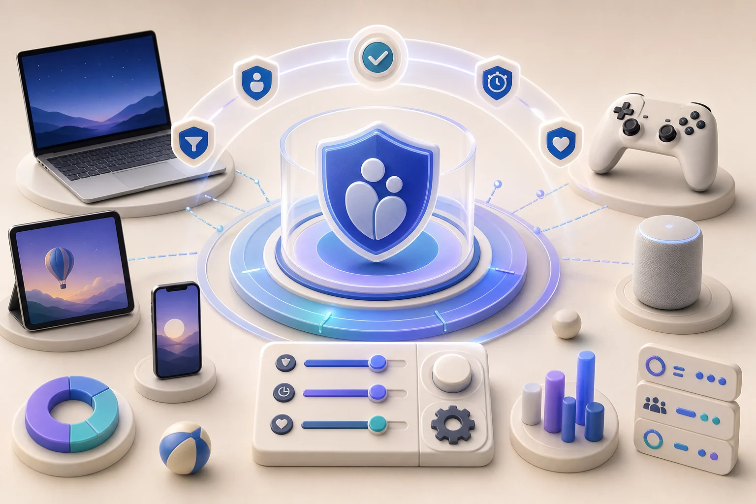 Privacy-First Family Device Management project overview